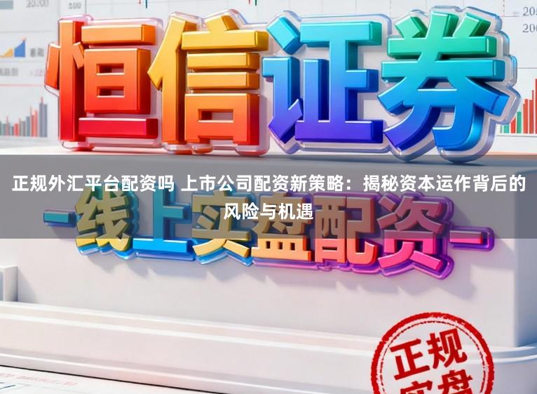 正规外汇平台配资吗 上市公司配资新策略：揭秘资本运作背后的风险与机遇