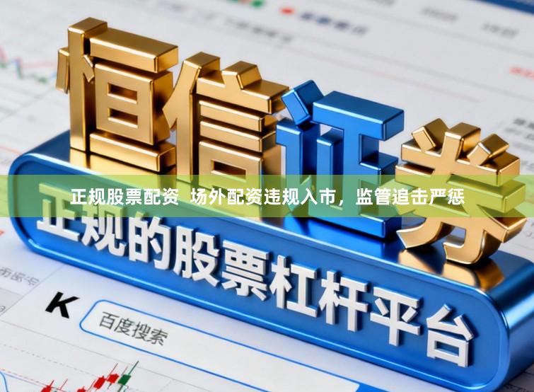 正规股票配资  场外配资违规入市，监管追击严惩